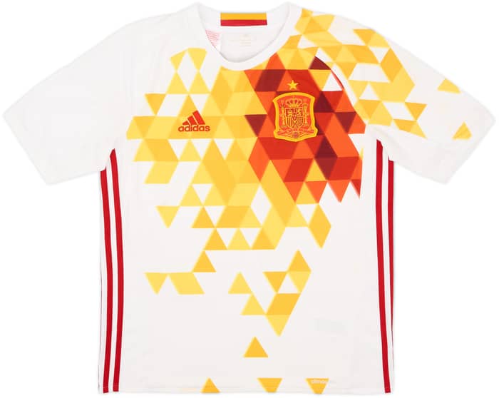 2016-17 Spain Away Shirt Morata #7 - 7/10 - (XL.Boys)