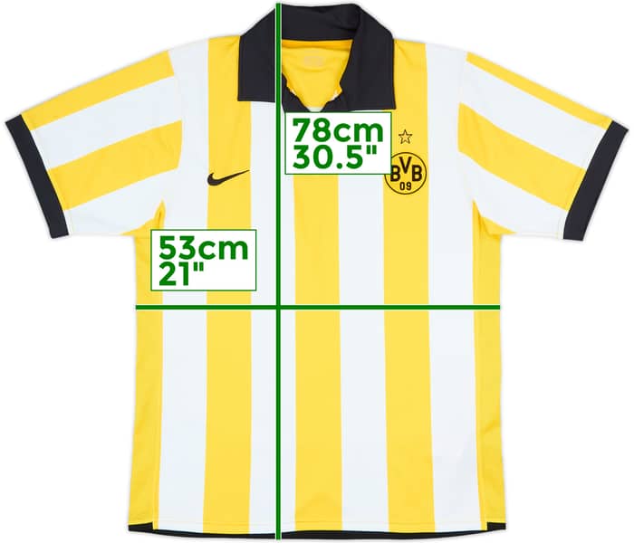 2006-07 Borussia Dortmund Home Shirt - 7/10 - (M)