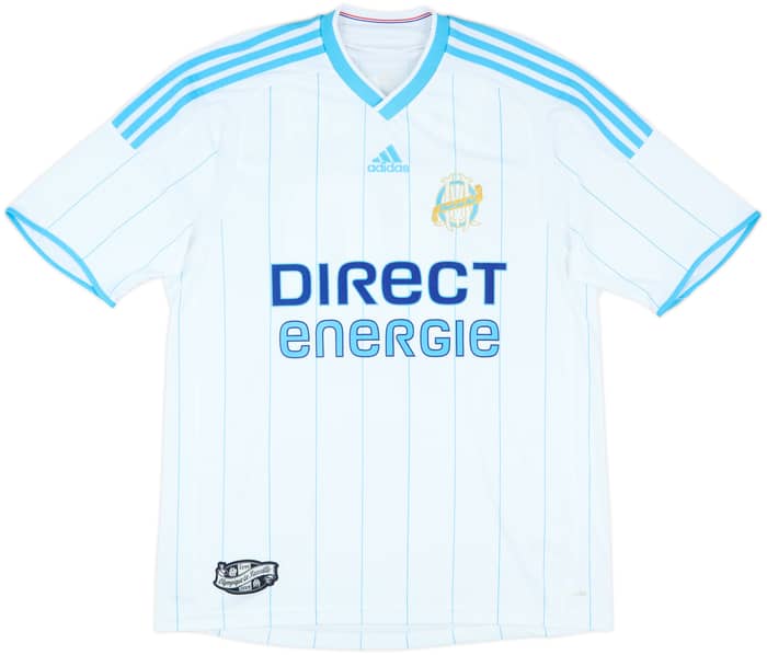 2009-10 Olympique Marseille Home Shirt Ben Arfa #10 - 9/10 - (L)