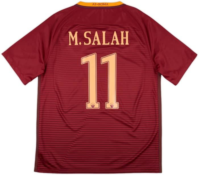 2016-17 Roma Home Shirt M.Salah #11 - 10/10 - (L)