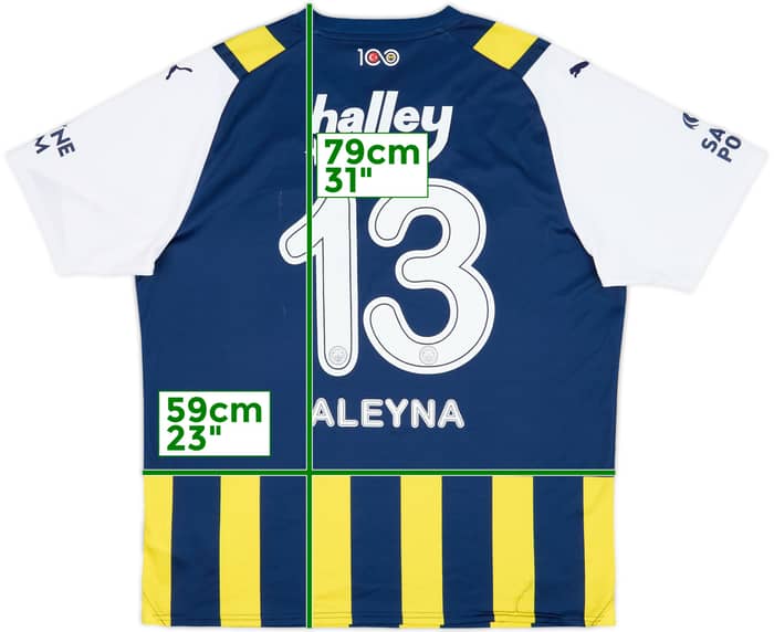 2023-24 Fenerbahce Home Shirt Aleyna #13 - 7/10 - (XL)