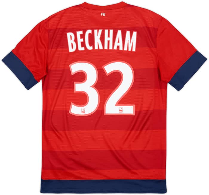 2012-13 Paris Saint-Germain Away Shirt Beckham #32 - 7/10 - (S)