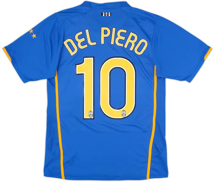 2007-08 Juventus Away Shirt Del Piero #10 - 8/10 - (S)
