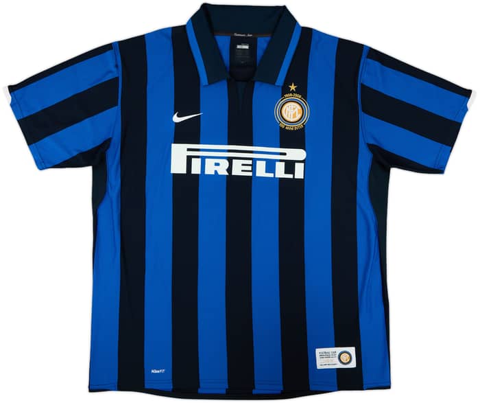2007-08 Inter Milan Centenary Home Shirt Stankovic #5 - 10/10 - (XXL)