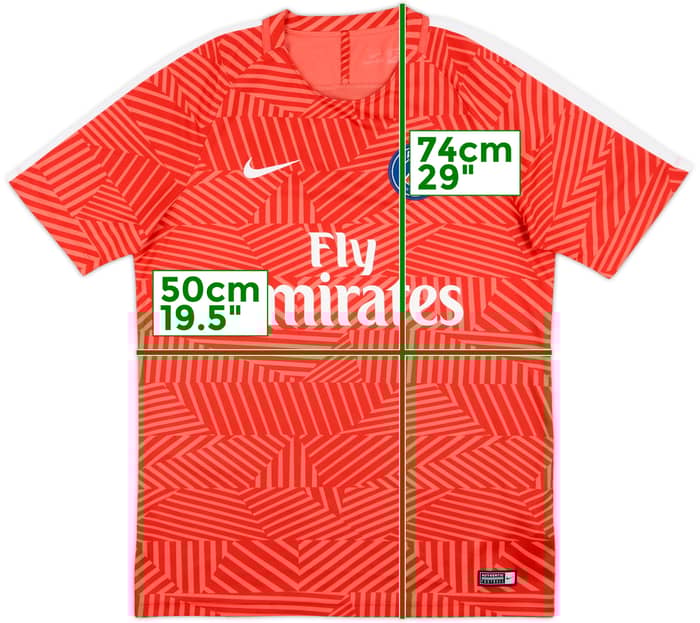 2016-17 Paris Saint-Germain Nike Training Shirt - 10/10 - (L)