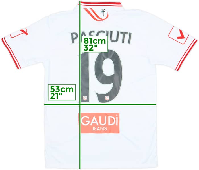 2015-16 Carpi Home Shirt Pasciuti #19 (L)