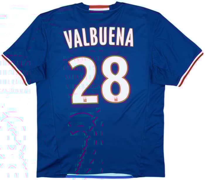 2016-17 Lyon Away Shirt Valbuena #28 - 8/10 - (M)