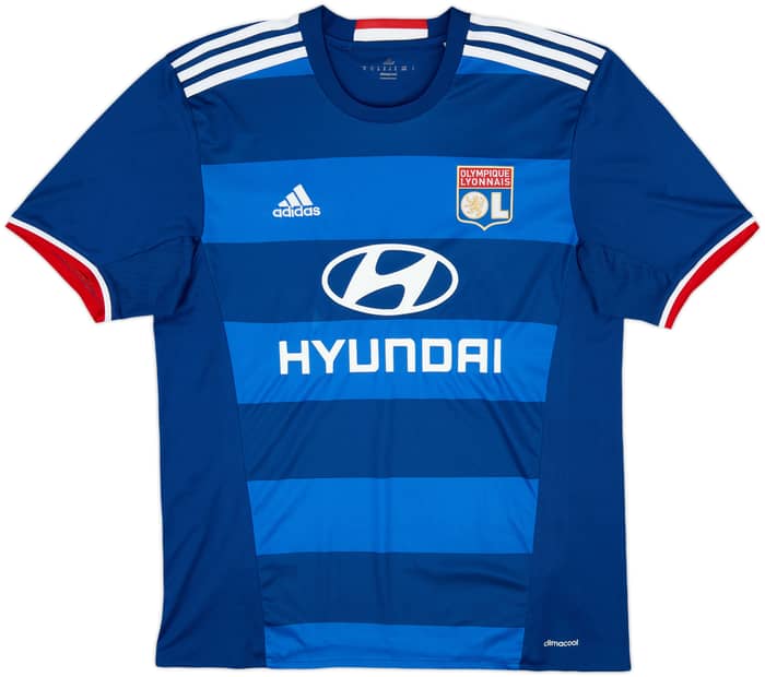 2016-17 Lyon Away Shirt Valbuena #28 - 8/10 - (M)