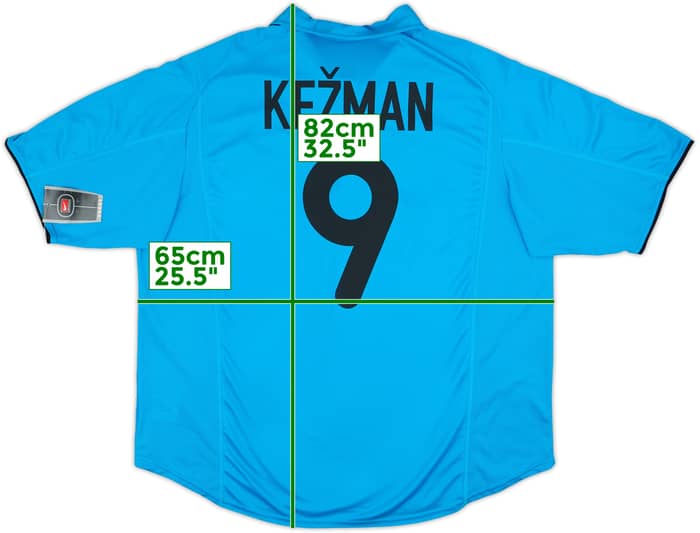 2001-02 PSV Away Shirt Kezman #9 (XL)