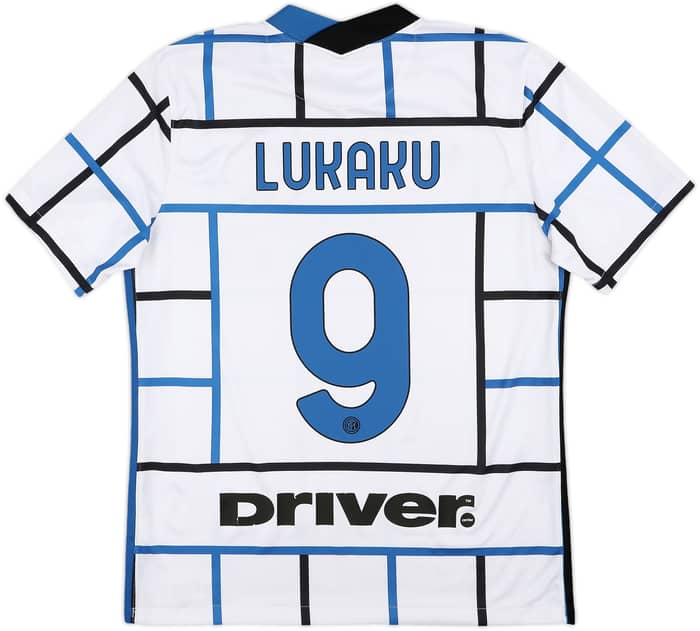 2020-21 Inter Milan Away Shirt Lukaku #9 - 8/10 - (L)