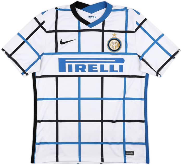 2020-21 Inter Milan Away Shirt Lukaku #9 - 8/10 - (L)
