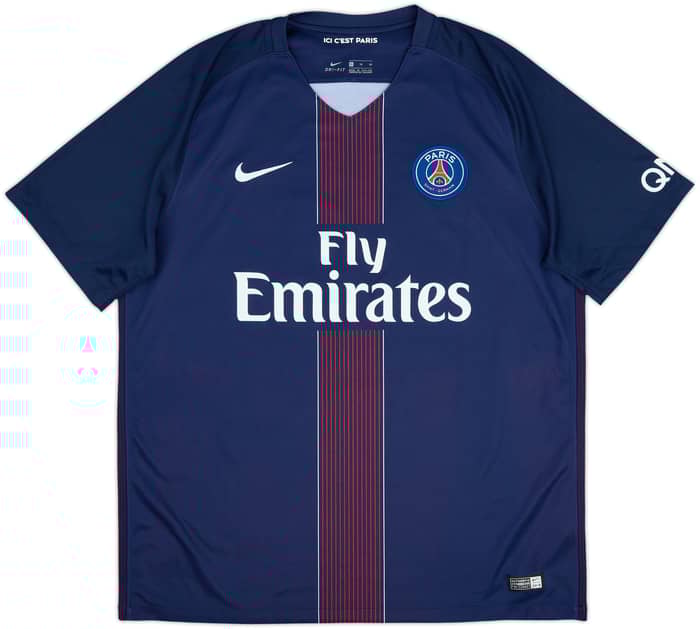 2016-17 Paris Saint-Germain Home Shirt Di Maria #11 - 10/10 - (XL)
