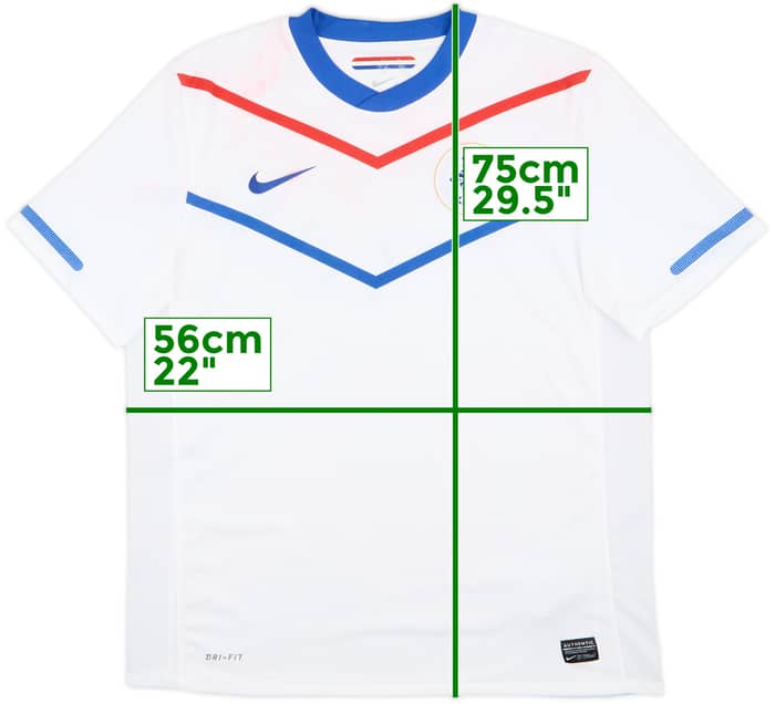 2010-11 Netherlands Away Shirt - 5/10 - (L)