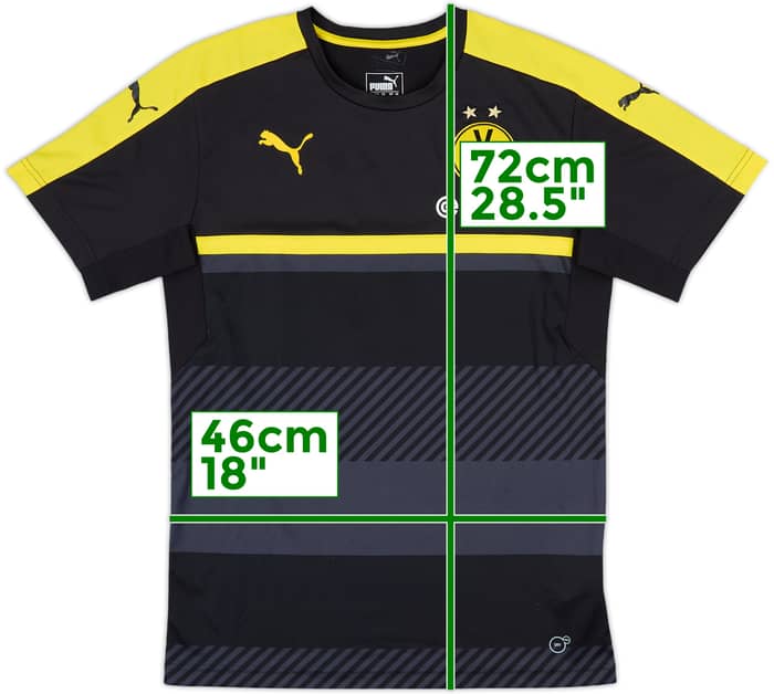 2015-16 Borussia Dortmund Puma Training Shirt - 9/10 - (M)