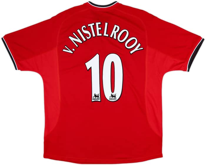 2000-02 Manchester United Home Shirt V.Nistelrooy #10 - 10/10 - (XL)