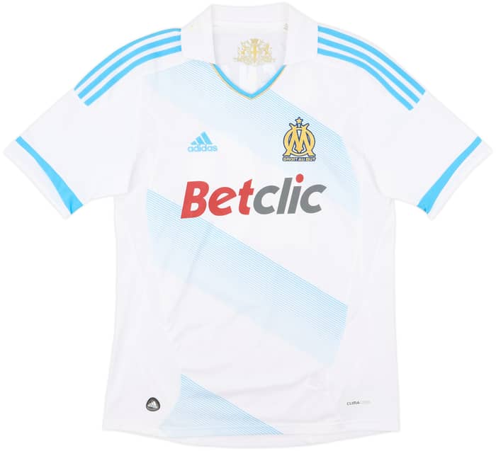 2011-12 Olympique Marseille Home Shirt Gignac #10 - 6/10 - (M)