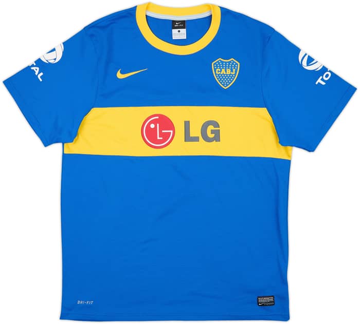 2010-11 Boca Juniors Home Shirt - 8/10 - (L)