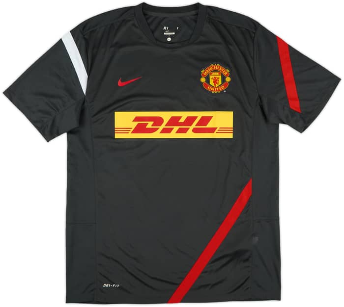 2012-13 Manchester United Nike Training Shirt - 9/10 - (L)