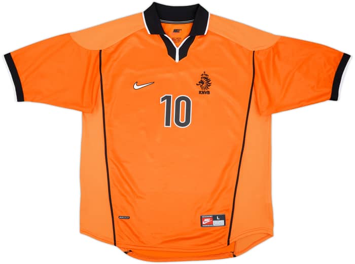 1998-00 Netherlands Home Shirt Seedorf #10 - 10/10 - (L)