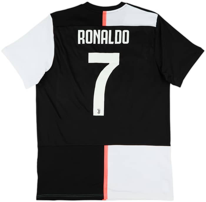 2019-20 Juventus Home Shirt Ronaldo #7 - 8/10 - (L)