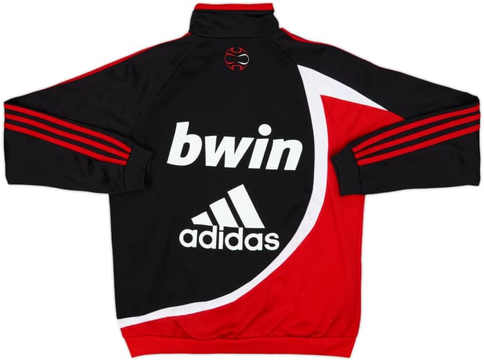 2007-09 AC Milan adidas Track Jacket - 8/10 - (L.Boys)