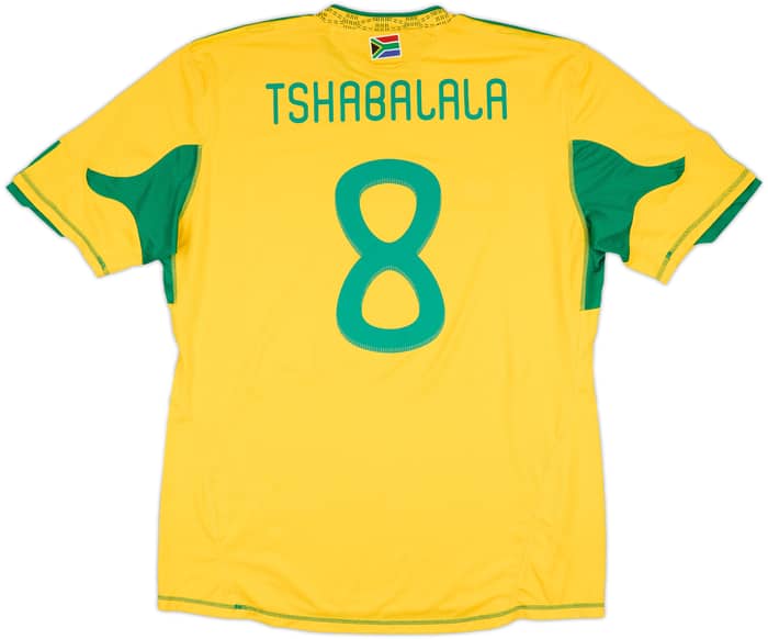 2009-11 South Africa Home Shirt Tshabalala #8 - 9/10 - (XL)