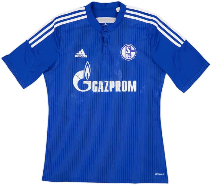 2014-16 Schalke Home Shirt Meyer #7 - 5/10 - (L)
