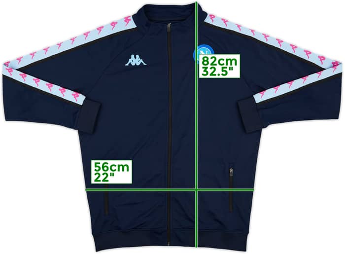 2020-21 Napoli Kappa Track Jacket - 6/10 - (3XL)