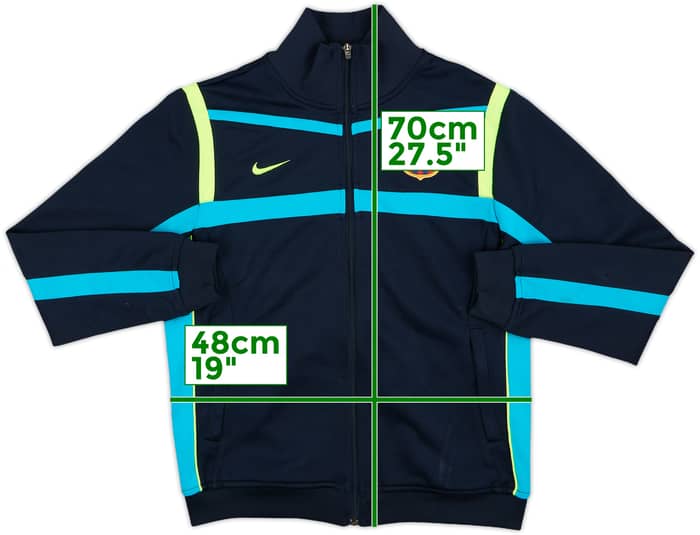 2008-09 Barcelona Nike Track Jacket - 8/10 - (S)