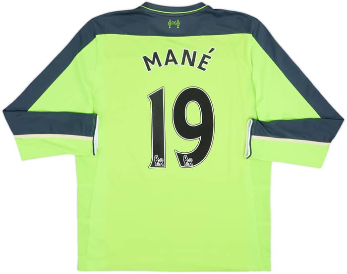 2016-17 Liverpool Third L/S Shirt Mane #19 - 7/10 - (L)