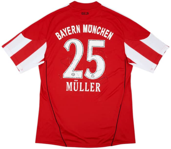 2010-11 Bayern Munich Home Shirt Muller #25 - 4/10 - (L)