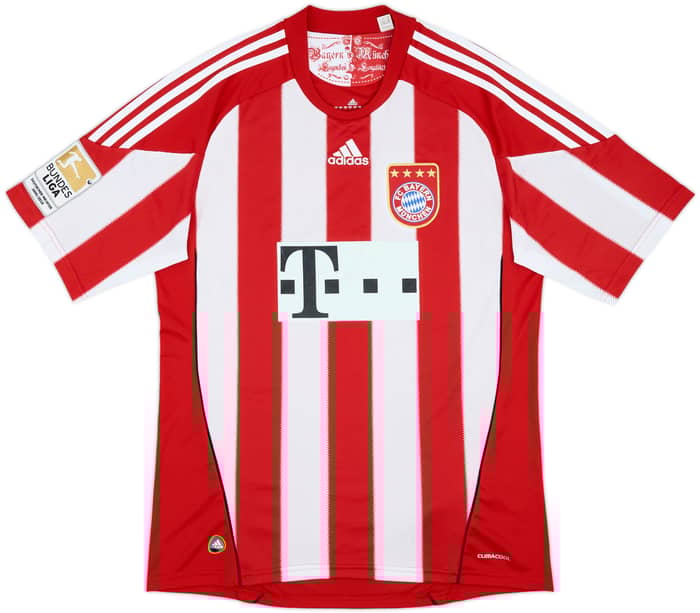 2010-11 Bayern Munich Home Shirt Muller #25 - 4/10 - (L)