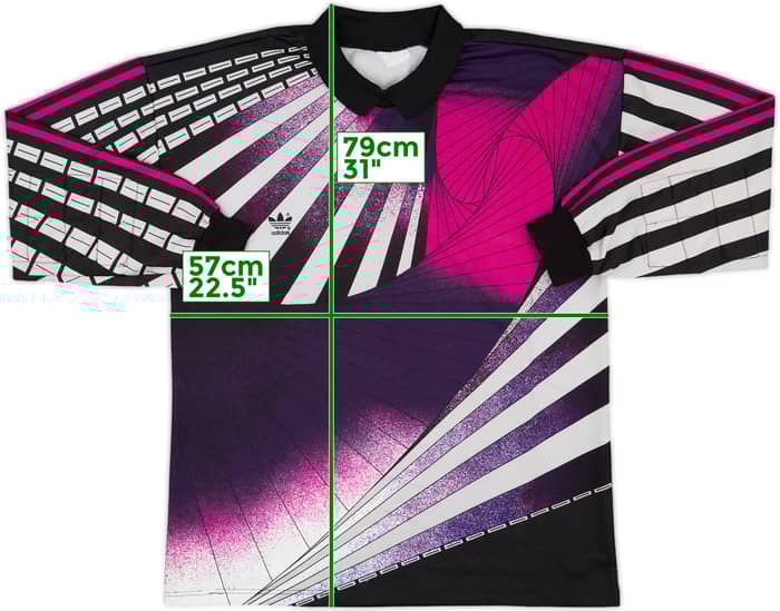 1990-93 adidas GK Shirt (West Germany) #1 - 7/10 - (XL)