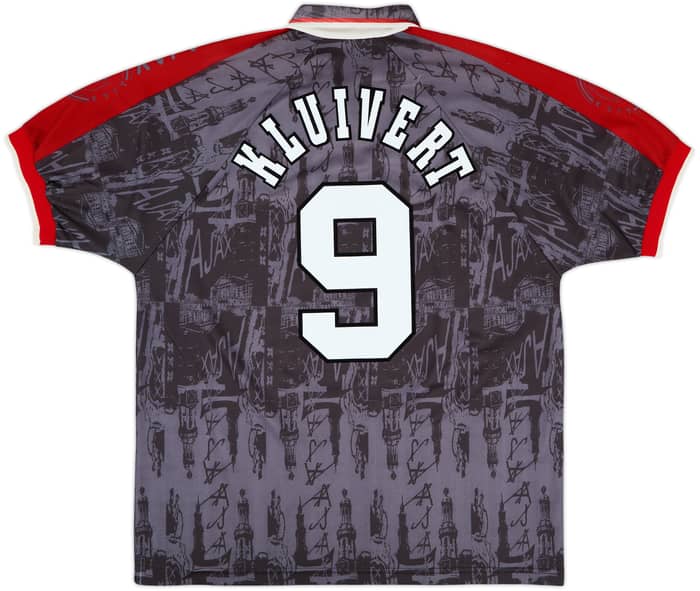 1996-97 Ajax Away Shirt Kluivert #9 - 9/10 - (XL)