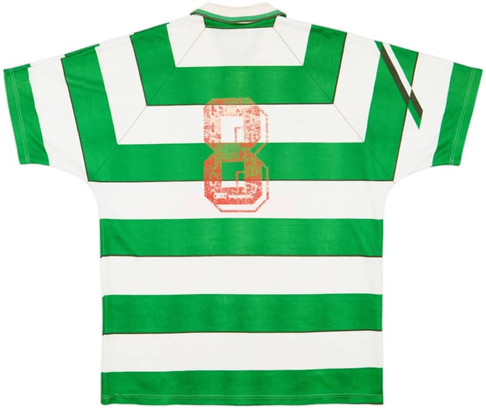 1991-92 Celtic Home Shirt #8 - 5/10 - (L)