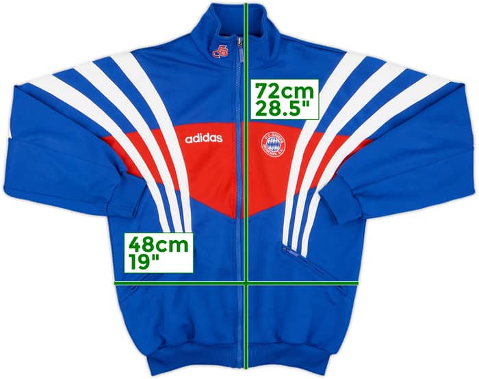 1996-97 Bayern Munich adidas Track Jacket - 9/10 - (XL.Boys)