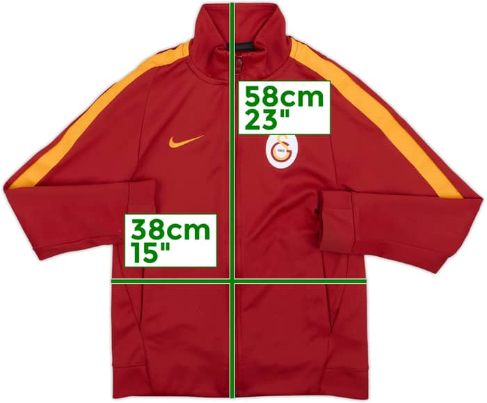 2017-18 Galatasaray Nike Track Jacket - 9/10 - (M.Boys)