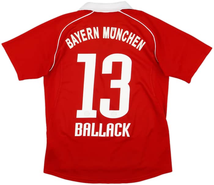 2005-06 Bayern Munich Home Shirt Ballack #13 - 9/10 - (XL.Boys)
