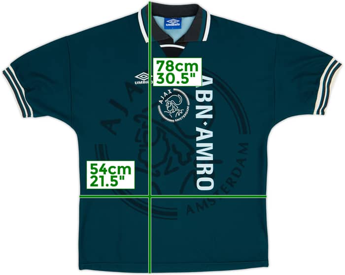 1995-96 Ajax Away Shirt - 9/10 - (L)