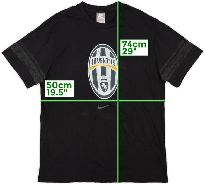 2008-09 Juventus Nike Graphic Tee - 5/10 - (L)