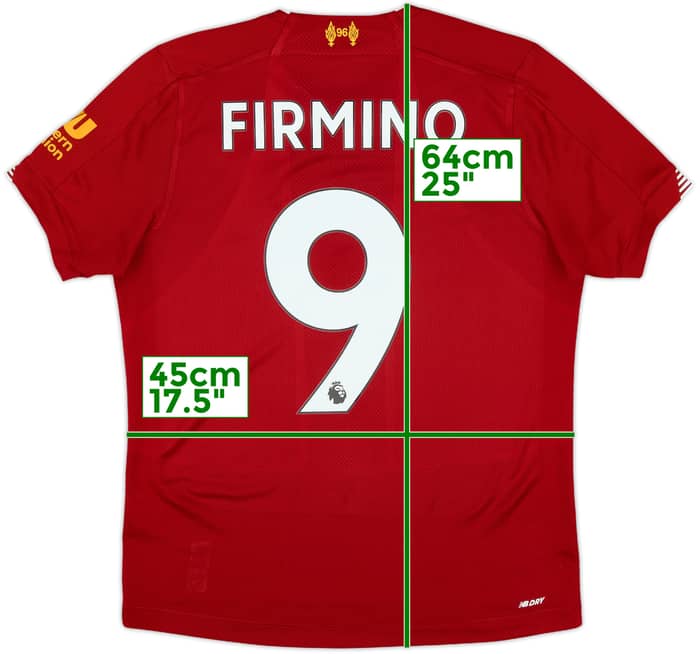 2019-20 Liverpool Camiseta Local Firmino #9 - 8/10 - (XL.Boys)
