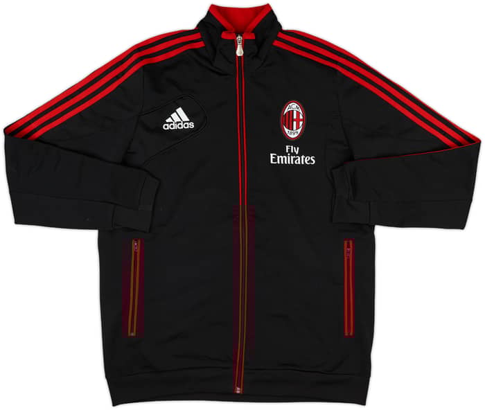 2012-13 AC Milan adidas Track Jacket - 8/10 - (XL.Boys)