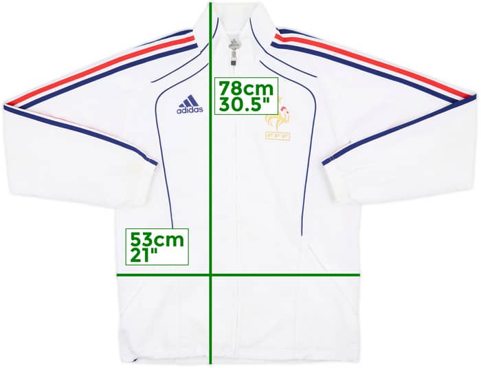 2009-10 France adidas Track Jacket - 7/10 - (S)