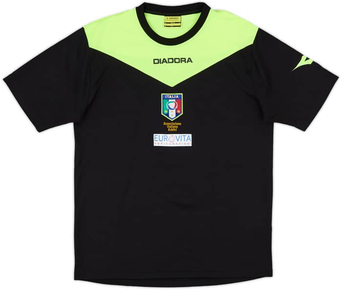 2015-16 Italy Diadora Referee Shirt - 9/10 - (S)