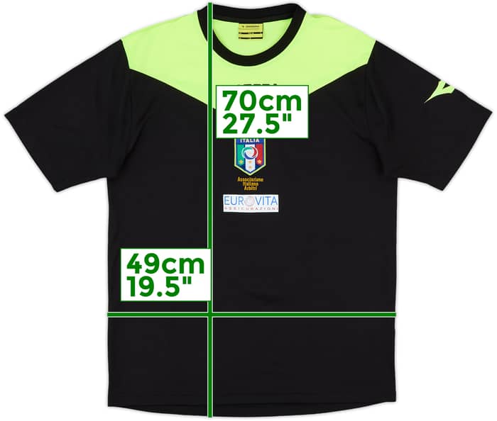 2015-16 Italy Diadora Referee Shirt - 9/10 - (S)