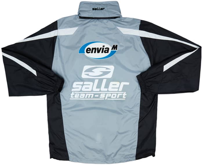 2006-07 Energie Cottbus Player Issue Saller Hooded Rain Jacket - 8/10 - (L)