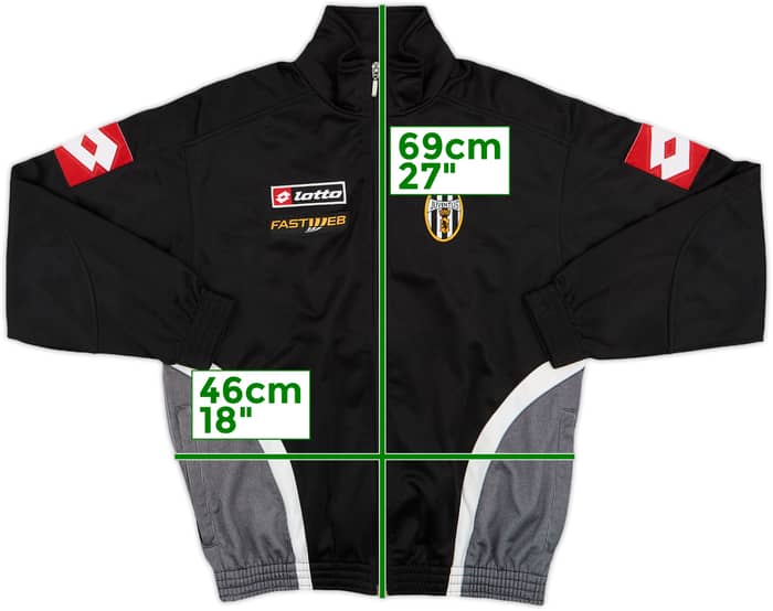 2002-03 Juventus Lotto Track Jacket - 8/10 - (XL.Boys)