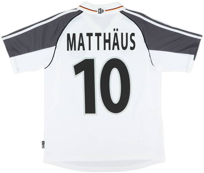 2000-02 Germany Home Shirt Matthaus #10 - 8/10 - (XL.Boys)