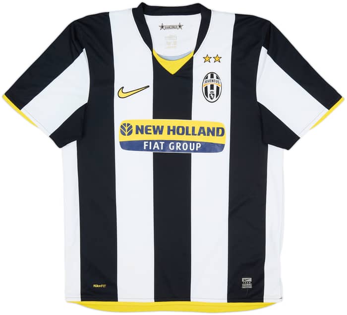 2008-09 Juventus Home Shirt Del Piero #10 - 6/10 - (M)