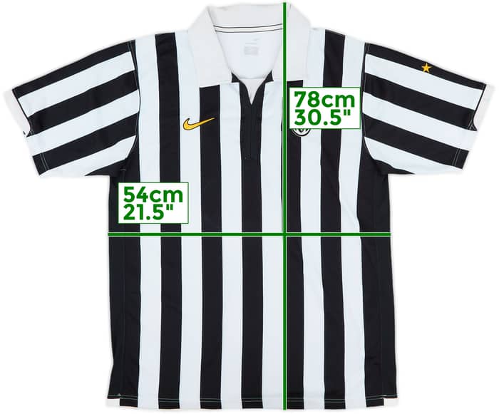 2006-07 Juventus Home Shirt #8 - 4/10 - (L)